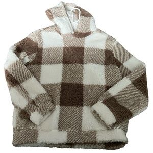 SHEIN Pull Over Hooded Top